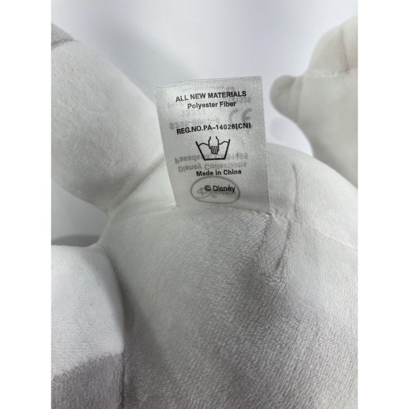 Disney Baymax 12" Big Hero 6 White Plush Toy Robot Jointed Shoulder Movable Arms - Picture 7 of 12